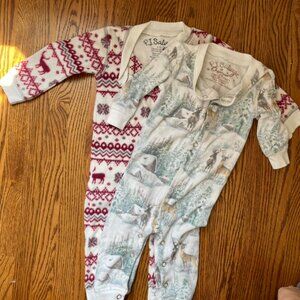 2 PJ Salvage Pajamas 6-12 Months